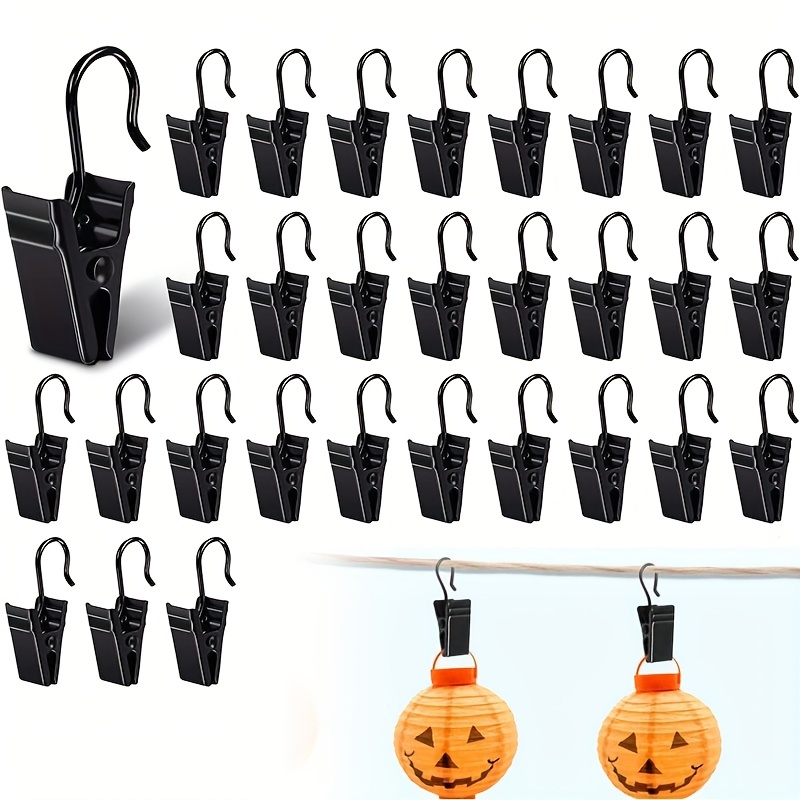 Outdoor Lighting Xmas - 30pcs Metal String Light Clips -