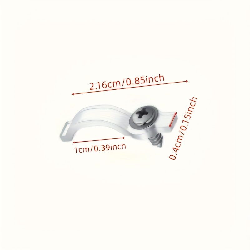 Outdoor Lighting Strip - LED light strip installation bracket, simple