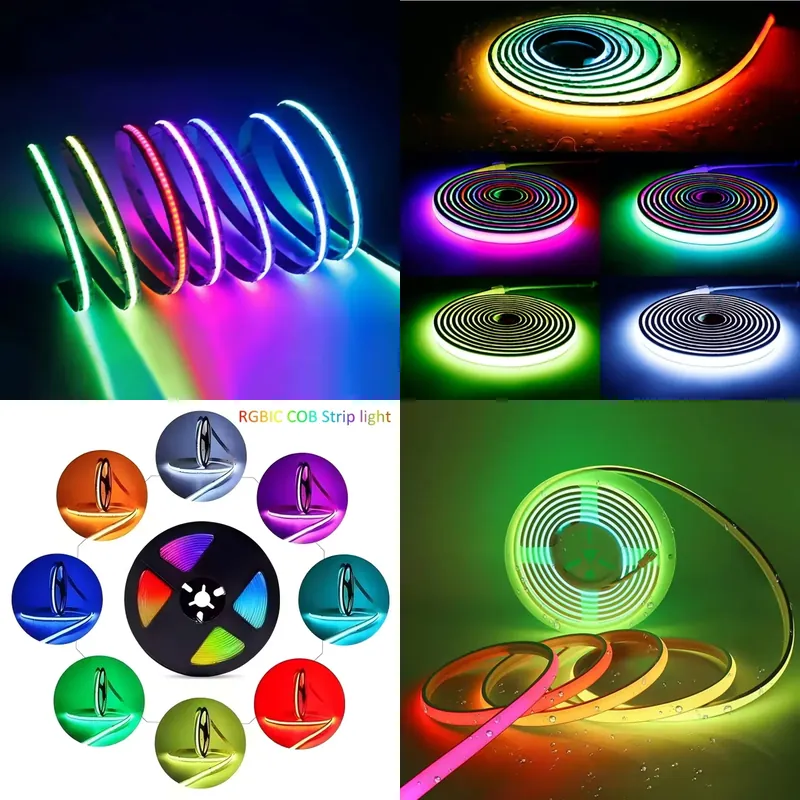 Outdoor Lighting Strip - Banqcn Newest Quality RGB IC Full