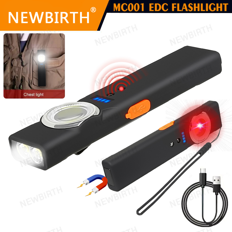 Outdoor Lighting Lowes - Portable Sensor LED Flashlight with Magnet