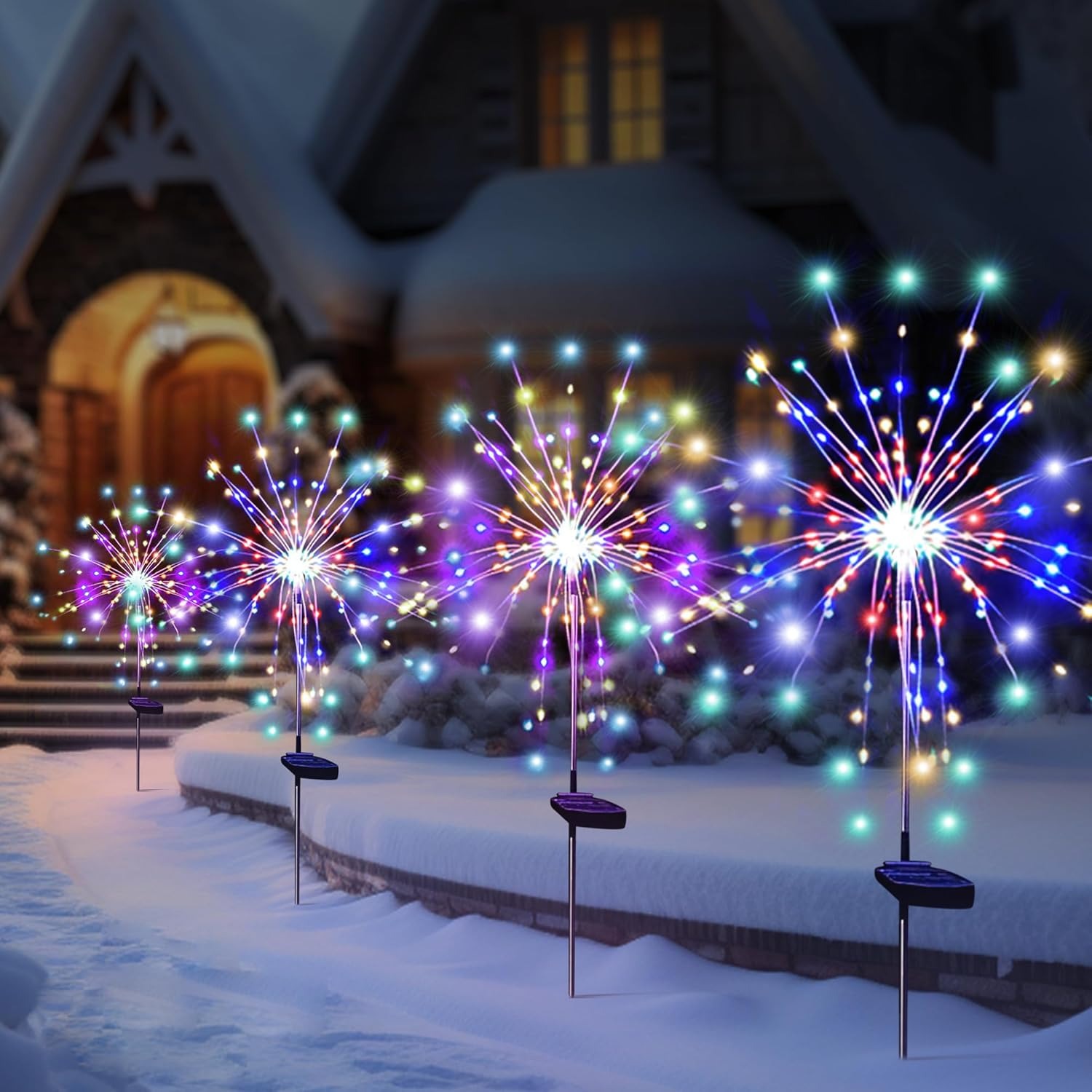 Outdoor Lighting Event - Solar LED Firework Fairy Lights Outdoor