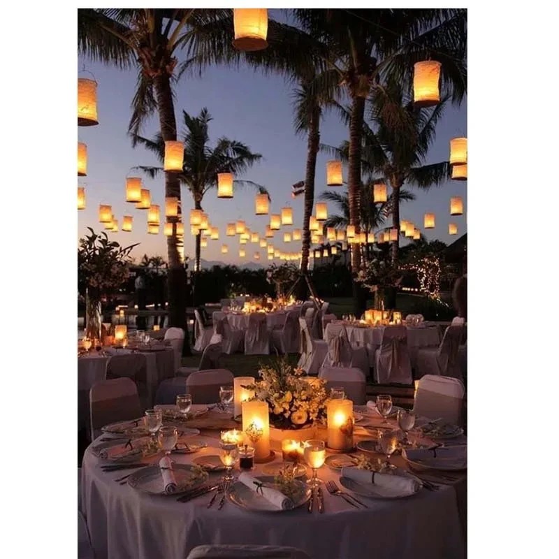 top quality 4pcs diy white str - огляд і ціна Outdoor Lighting Event