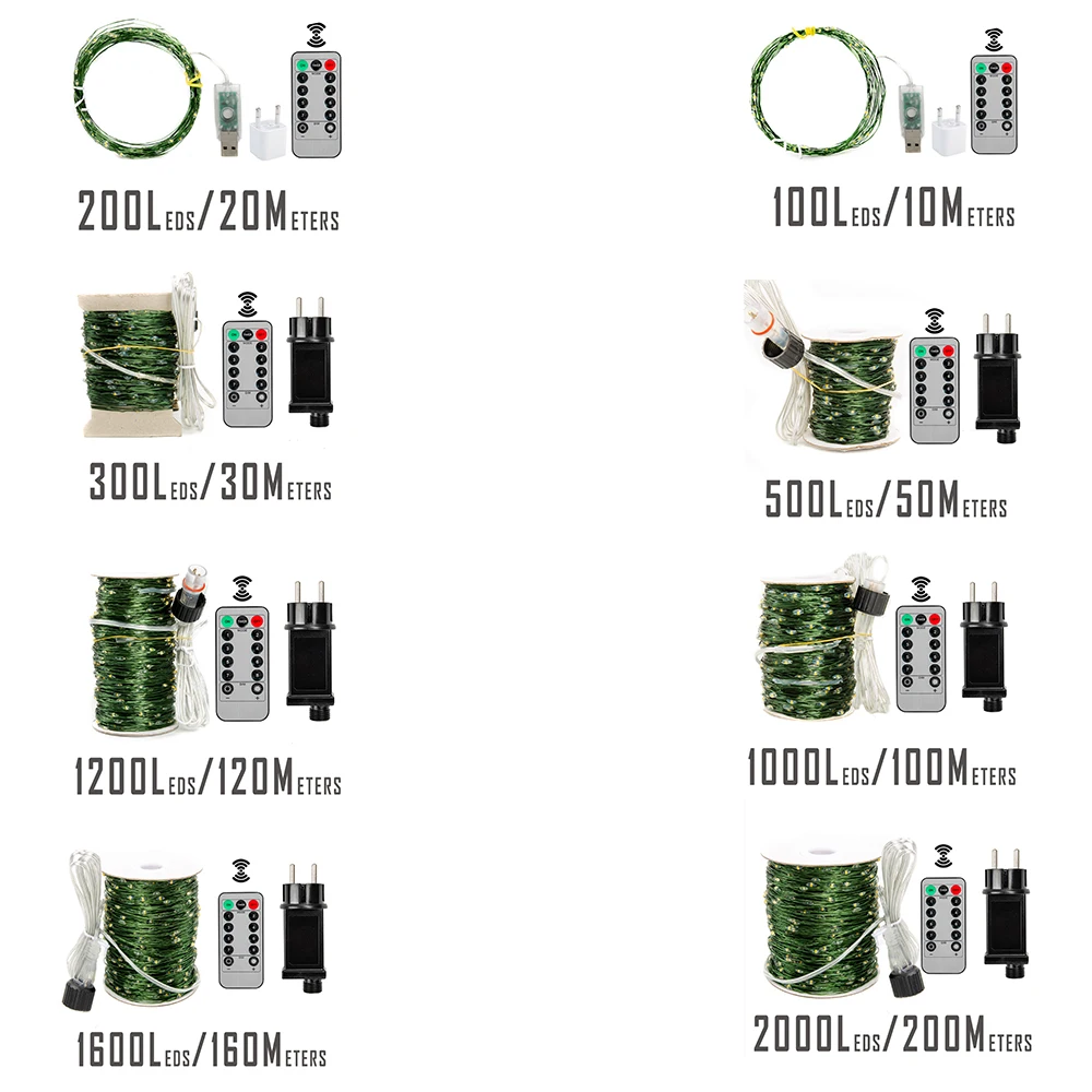 200M 2000 LEDs Waterproof With - огляд і ціна Outdoor Lighting Strip