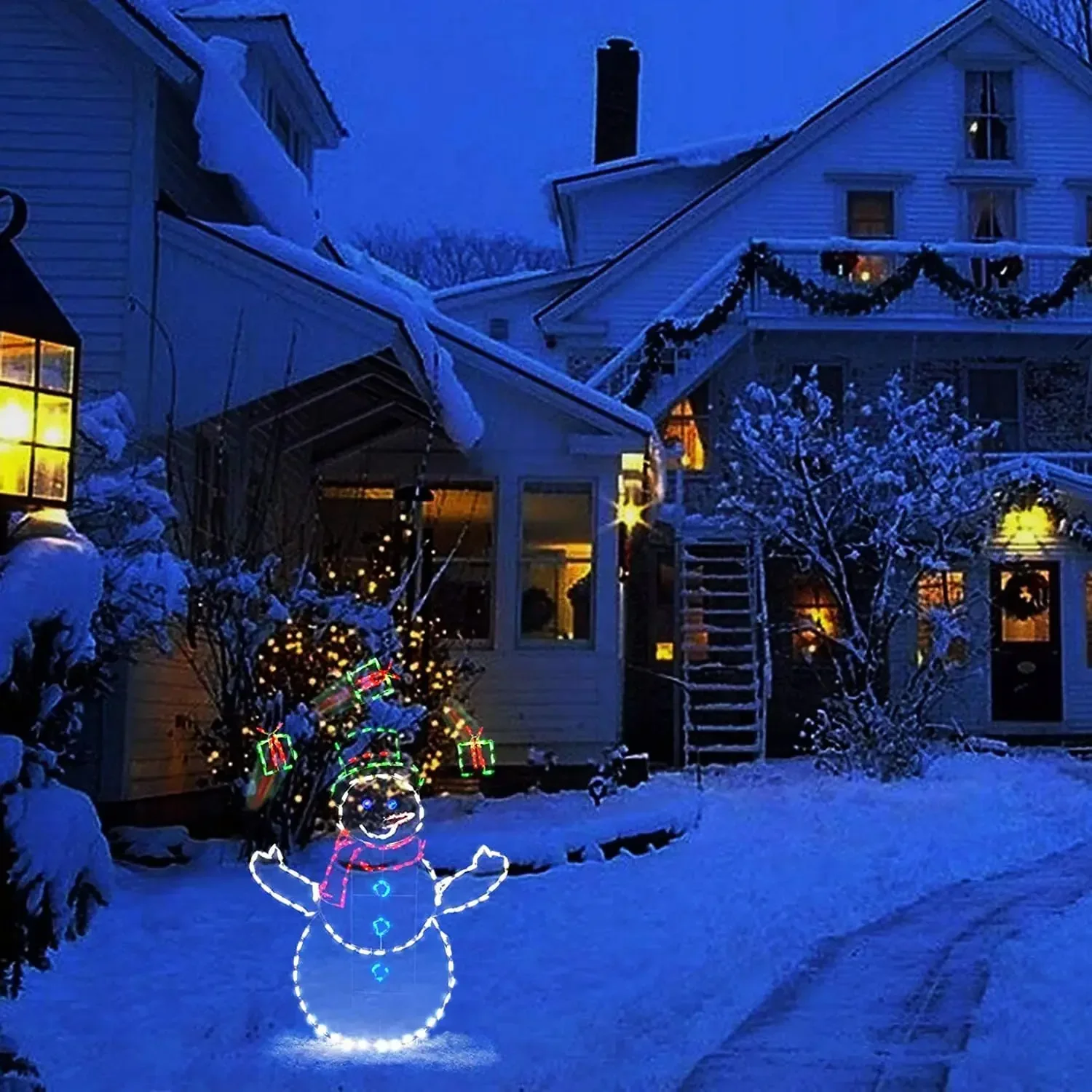 Animated Snowball Light LED Gl - огляд і ціна Outdoor Lighting Xmas