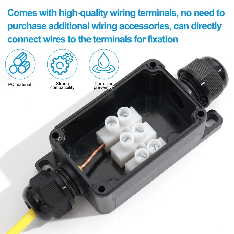 450V Outdoor Waterproof IP66 E - огляд і ціна Outdoor Lighting Connectors