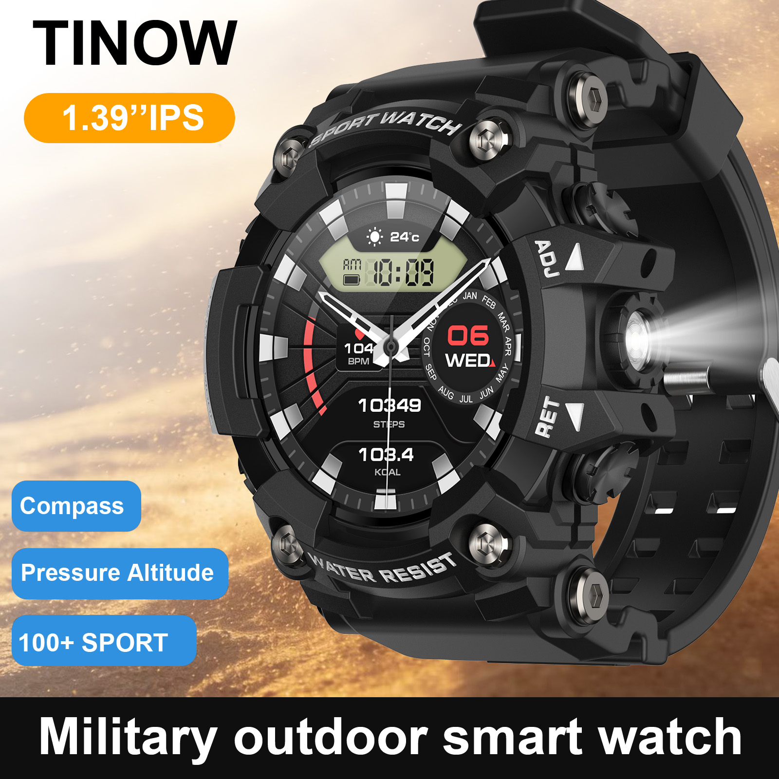 Outdoor Realtek Smartwatch wit - огляд і ціна Outdoor Lighting Ip Rating