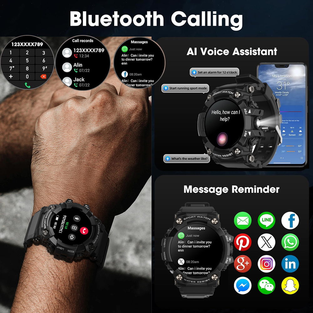Outdoor Realtek Smartwatch wit - огляд і ціна Outdoor Lighting Ip Rating