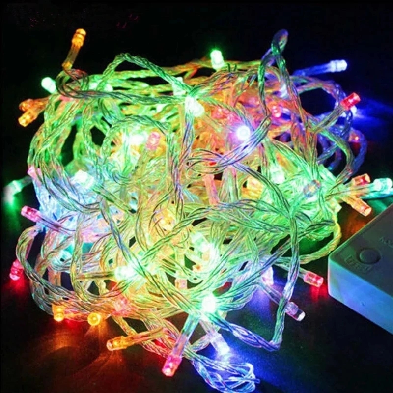 110V 220V 10M 100 Led String G - огляд і ціна Outdoor Lighting Strip