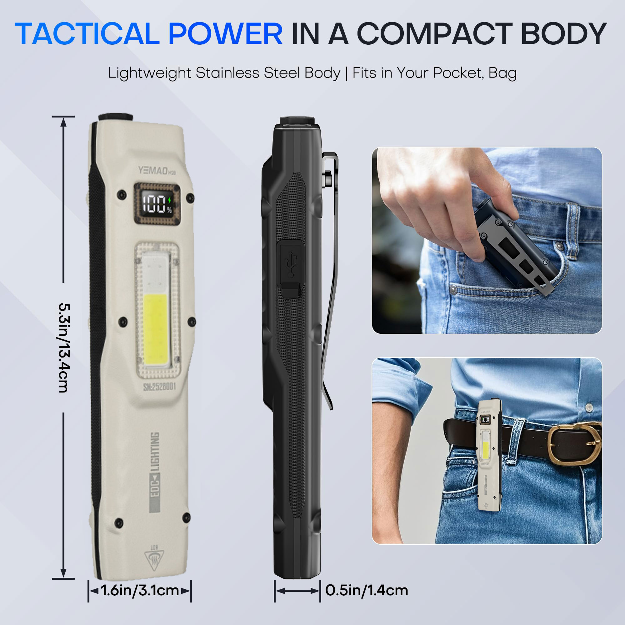 Portable 880LM YEMAO M28 Ultra - огляд і ціна Outdoor Lighting Lowes