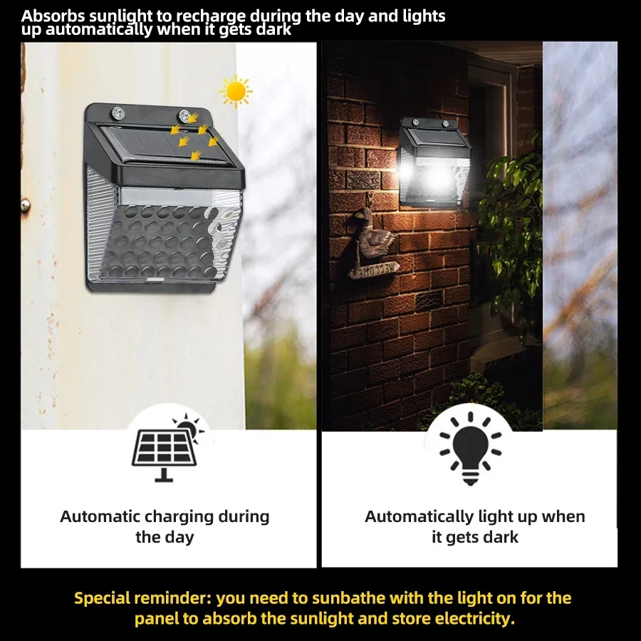 LED Solar Light PIR Motion Sen - огляд і ціна Motion Sensor Outdoor