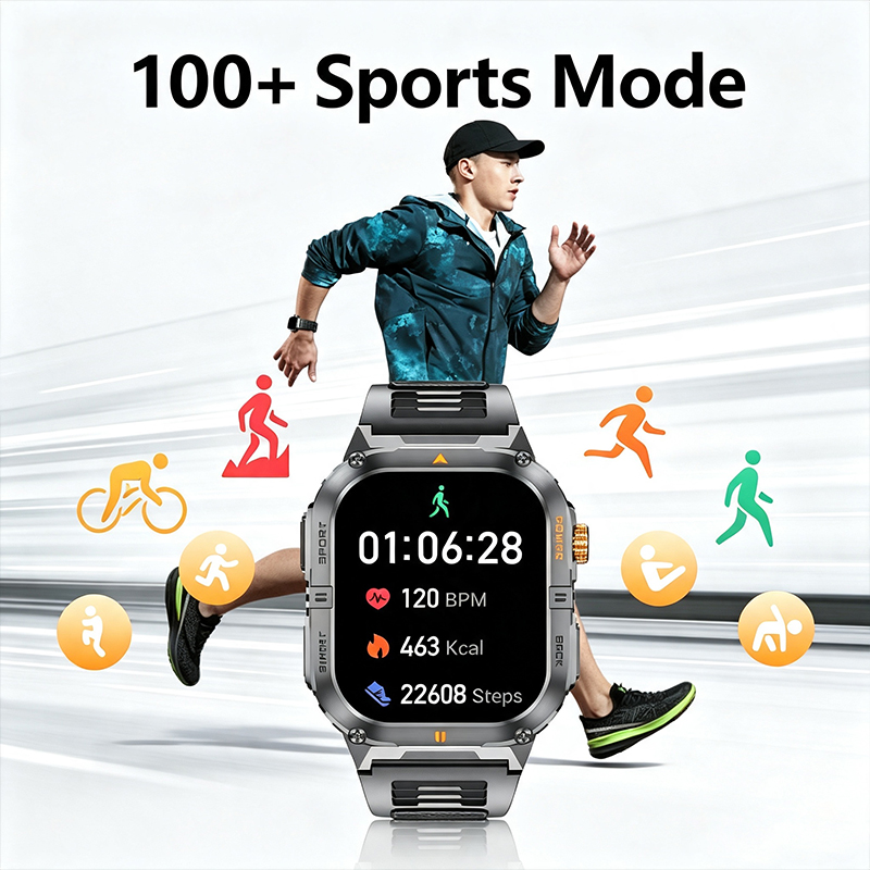 Rugged Military Smart Watch Me - огляд і ціна Outdoor Lighting Ip Rating