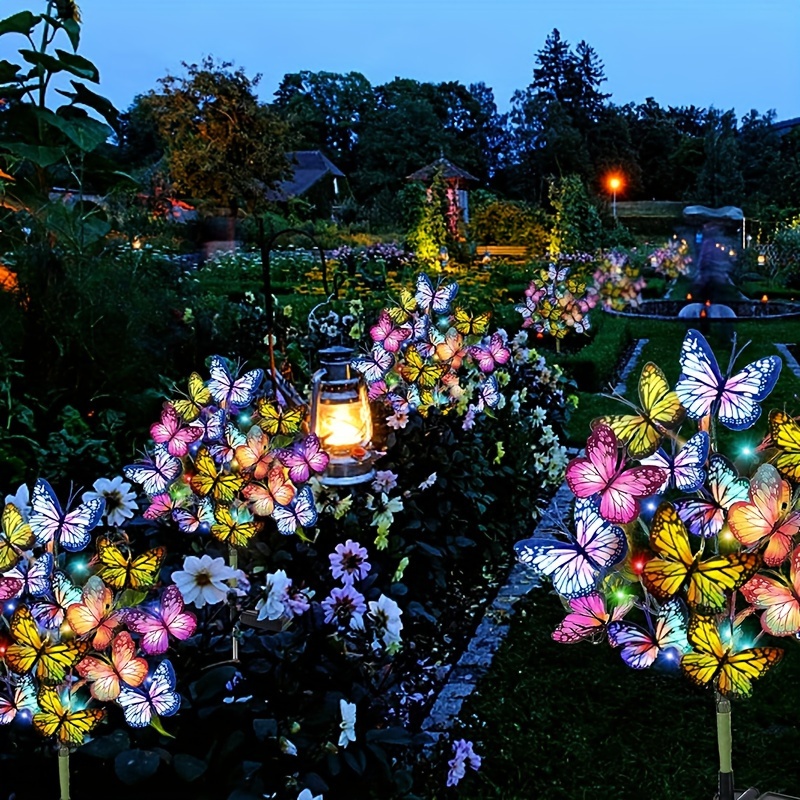 Solar LED Butterfly Garden Lig - огляд і ціна Outdoor Lighting Xmas