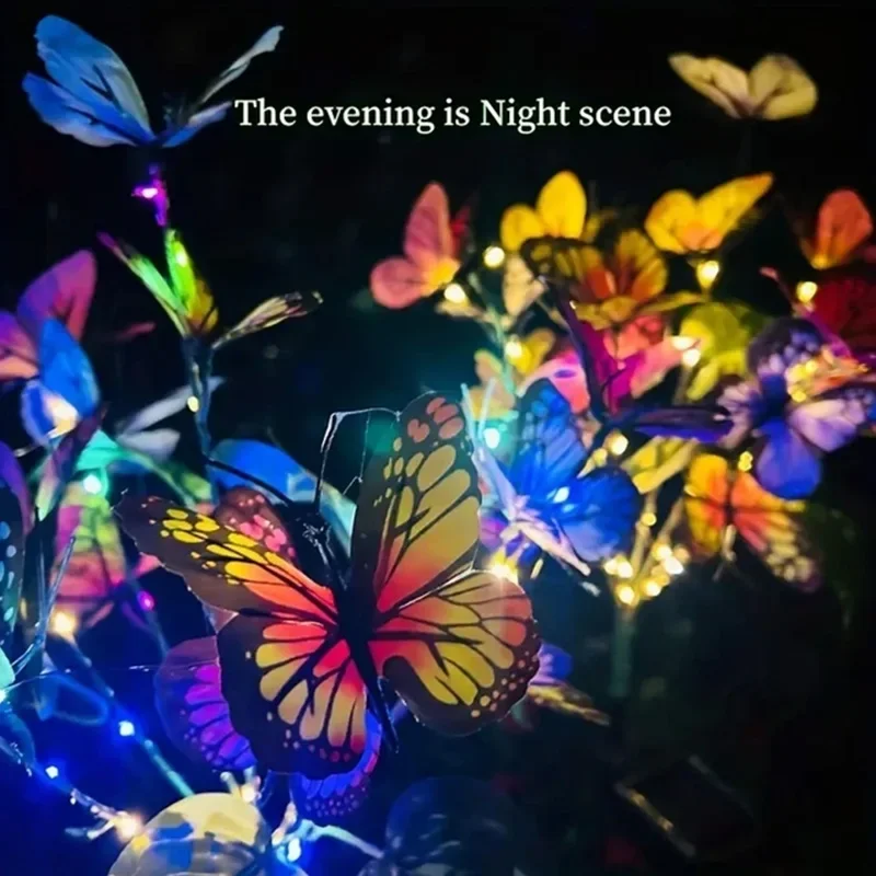 Solar LED Butterfly Garden Lig - огляд і ціна Outdoor Lighting Xmas