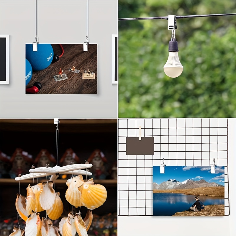30pcs Metal String Light Clips - огляд і ціна Outdoor Lighting Xmas