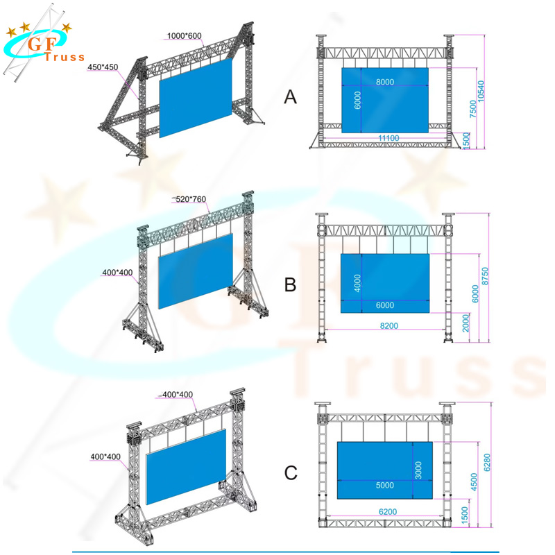 Outdoor Events Goal Post Truss - огляд і ціна Outdoor Lighting Event