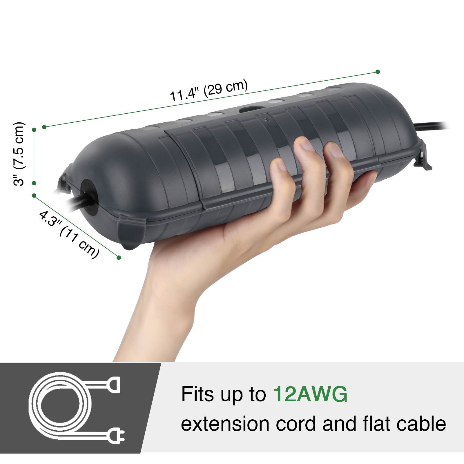Large Weatherproof Outdoor Ele - огляд і ціна Outdoor Lighting Strip