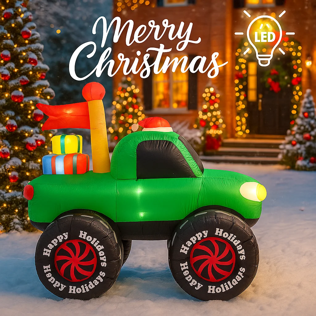 5.91FT Giant Outdoor Decoratio - огляд і ціна Outdoor Lighting Xmas