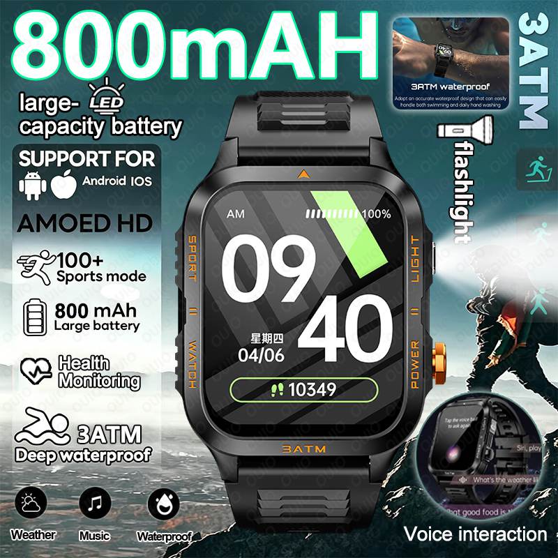 2026 New Men Smart Watch 3ATM  - огляд і ціна Outdoor Lighting Ip Rating