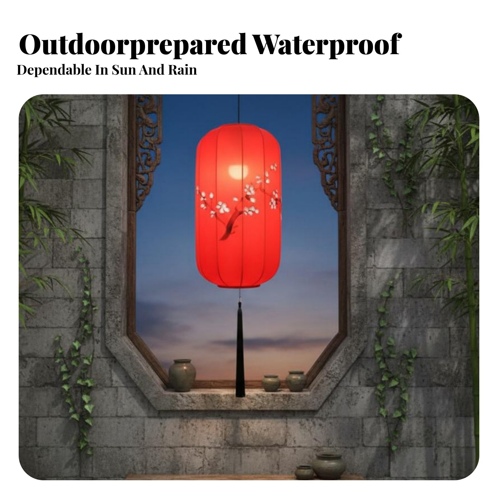 Hand-Painted Chinese Lantern,  - огляд і ціна Outdoor Lighting Event