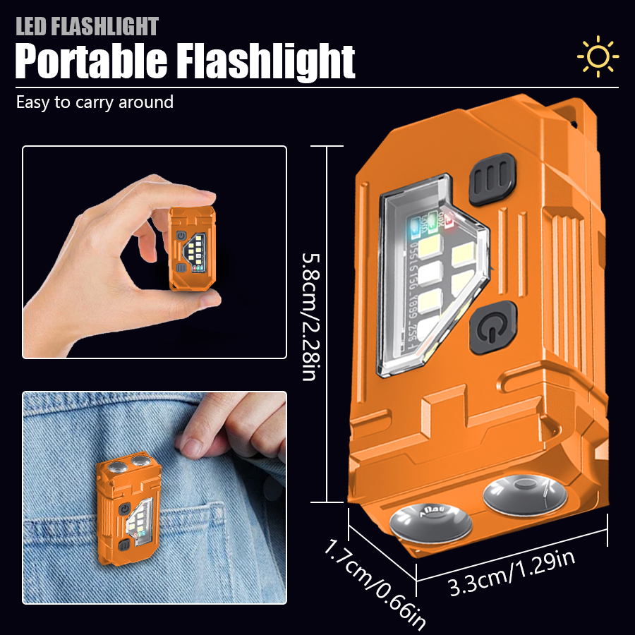 Mini Keychain EDC Flashlight R - огляд і ціна Outdoor Lighting Lowes
