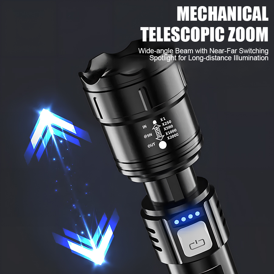 High Power P50 LED Flashlight  - огляд і ціна Outdoor Lighting Lowes