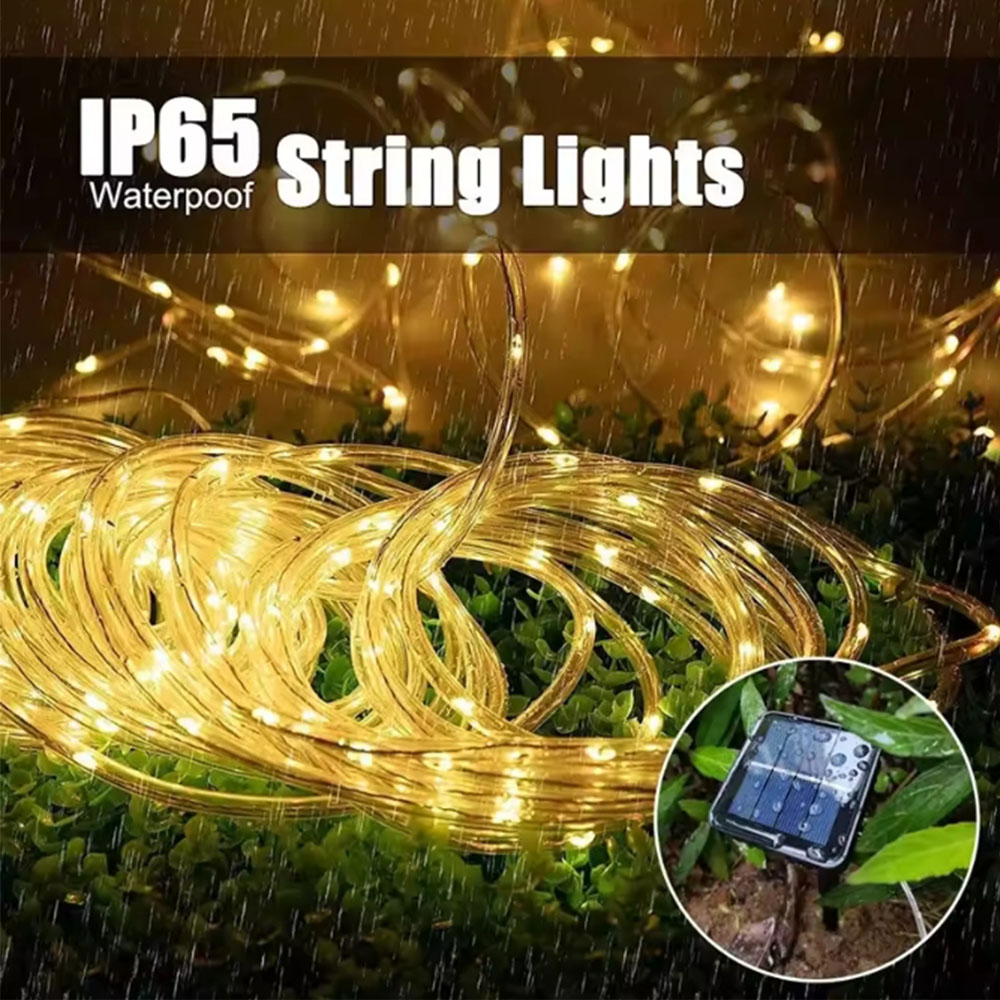 Solar Outdoor LED Tube Rope Ga - огляд і ціна Outdoor Lighting Event
