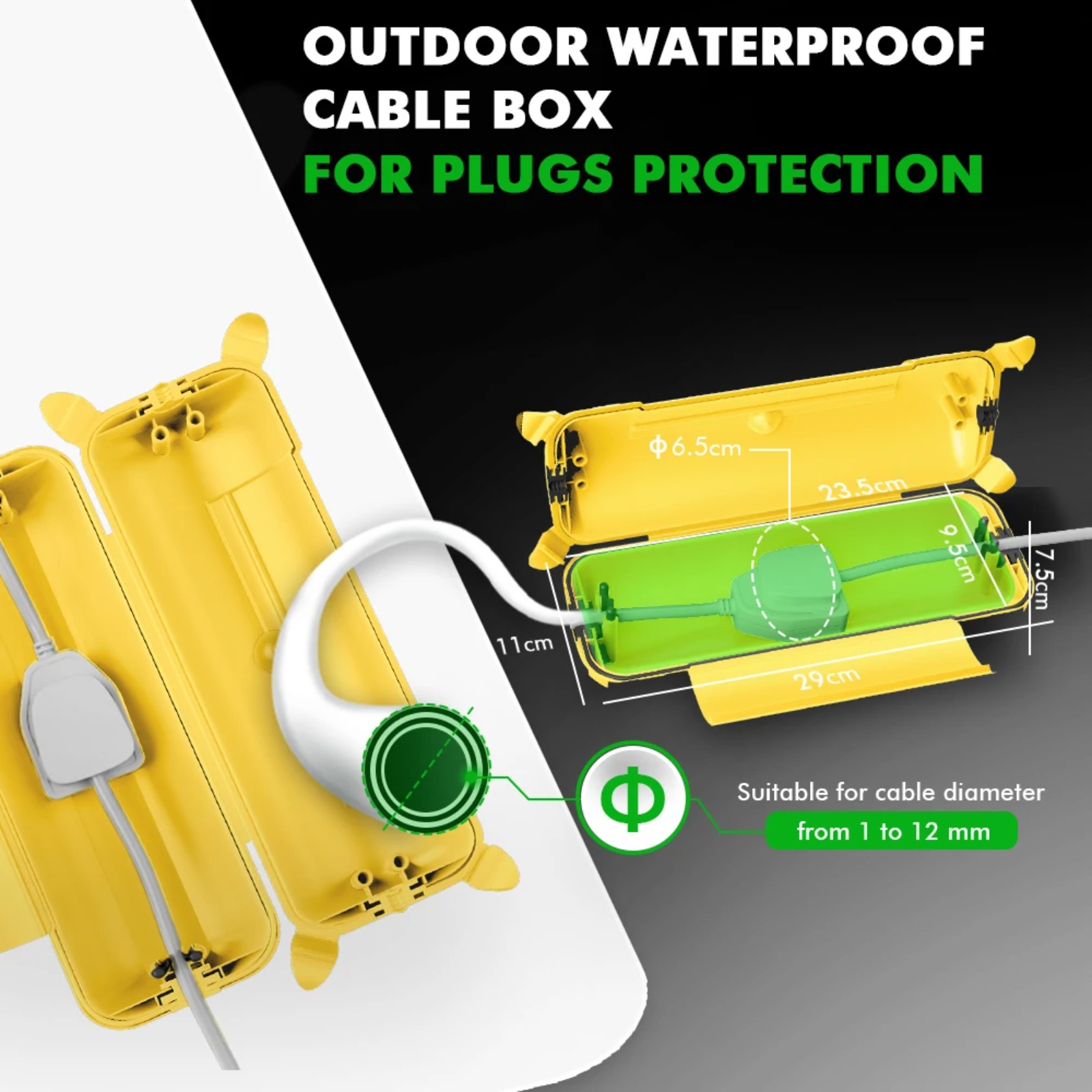IP44 Outdoor Extension Cord Co - огляд і ціна Outdoor Lighting Strip