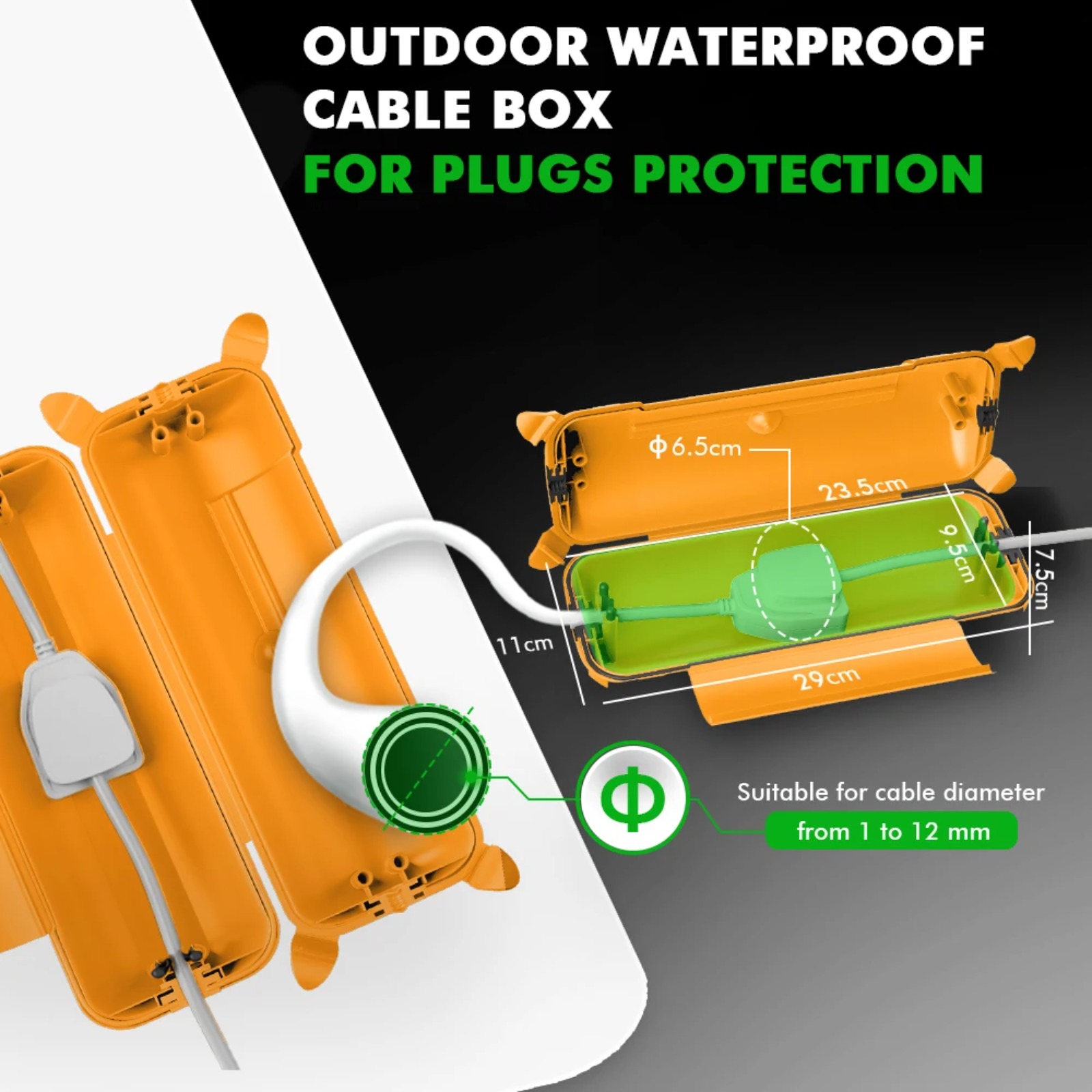 IP44 Outdoor Extension Cord Co - огляд і ціна Outdoor Lighting Strip