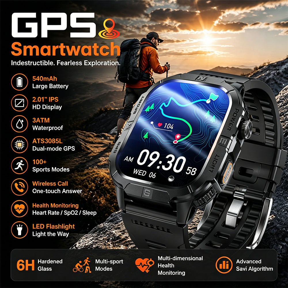 2026 New Men Smart Watch GPS S - огляд і ціна Outdoor Lighting Ip Rating