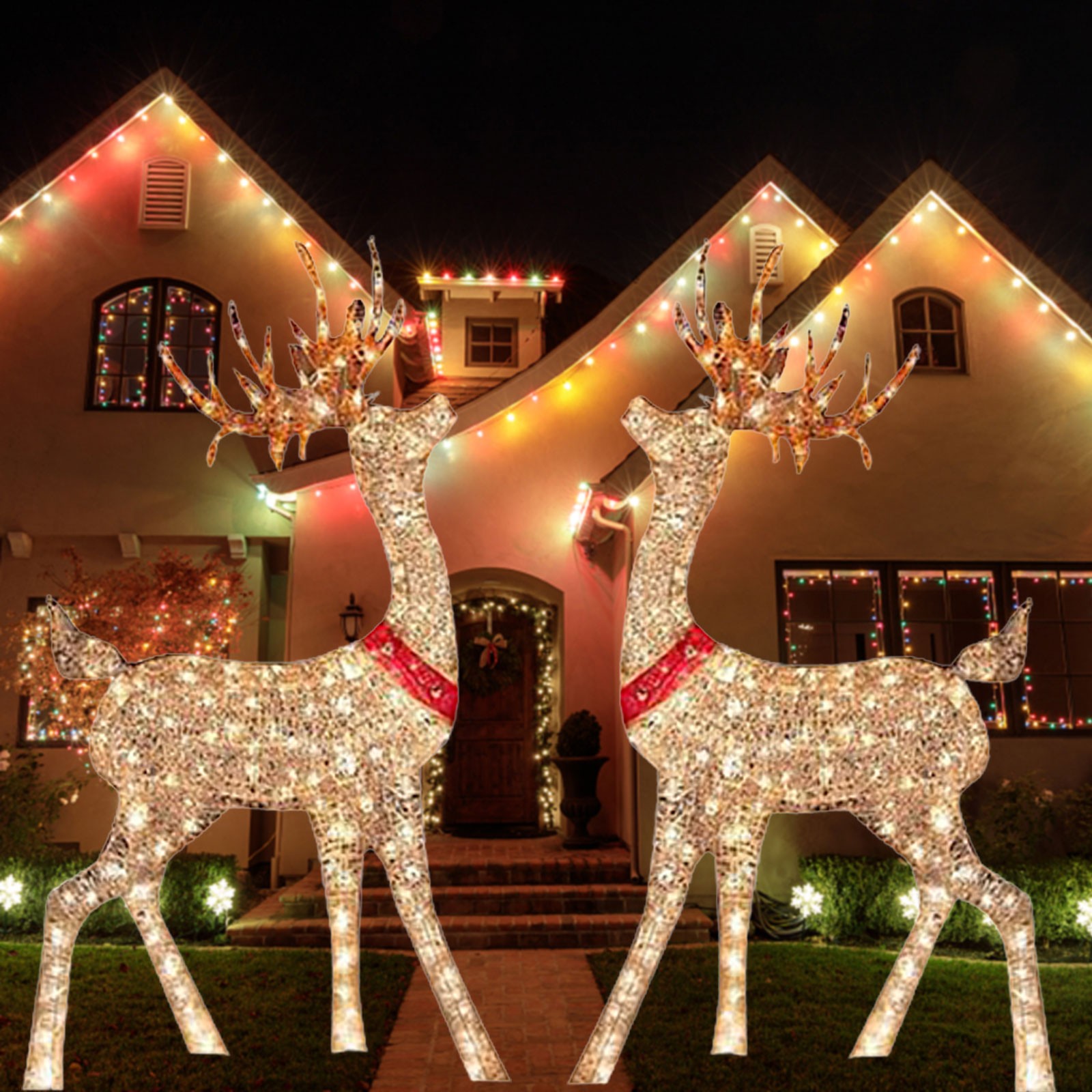Lighted Christmas Decoration D - огляд і ціна Outdoor Lighting Event