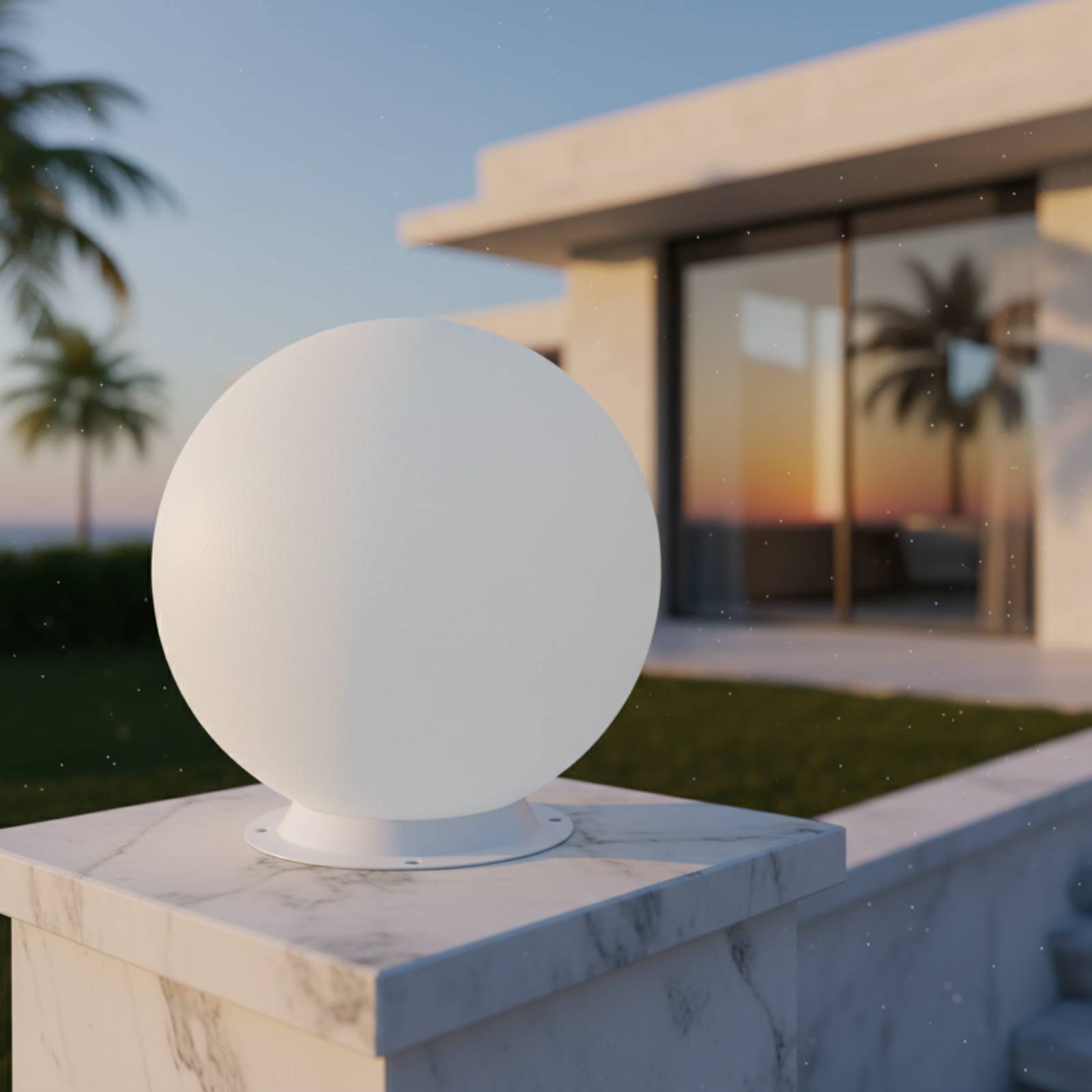 Solar Post Cap Light Dusk to D - огляд і ціна Outdoor Lighting Globes