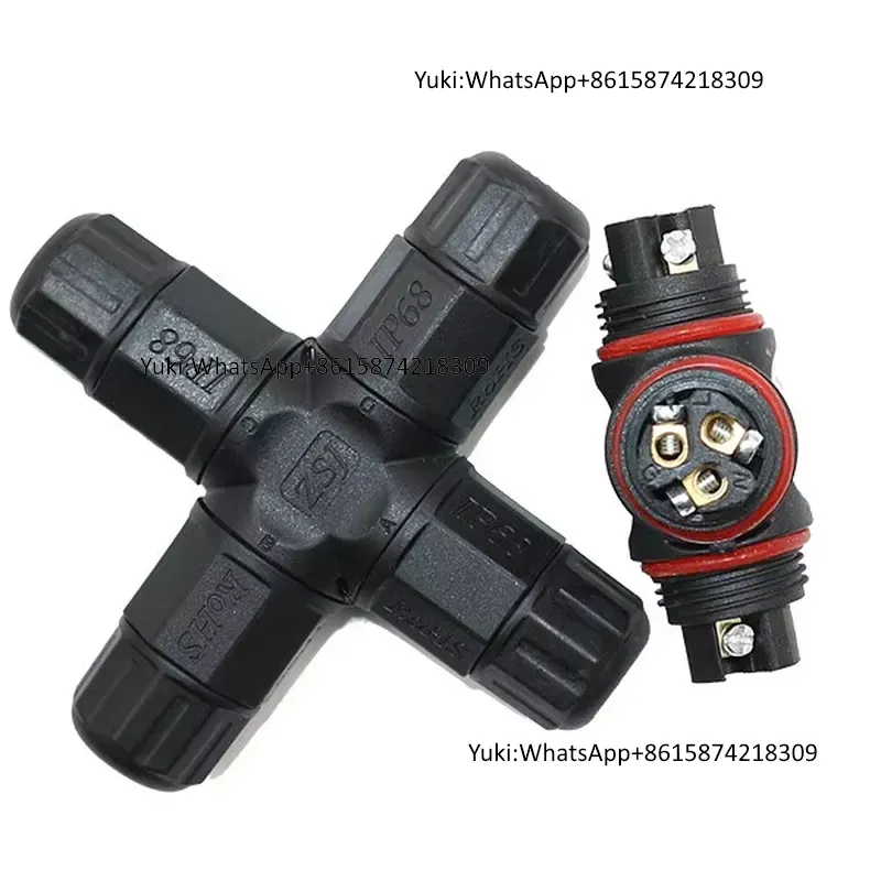 IP68 Waterproof Cable T Tap El - огляд і ціна Outdoor Lighting Connectors