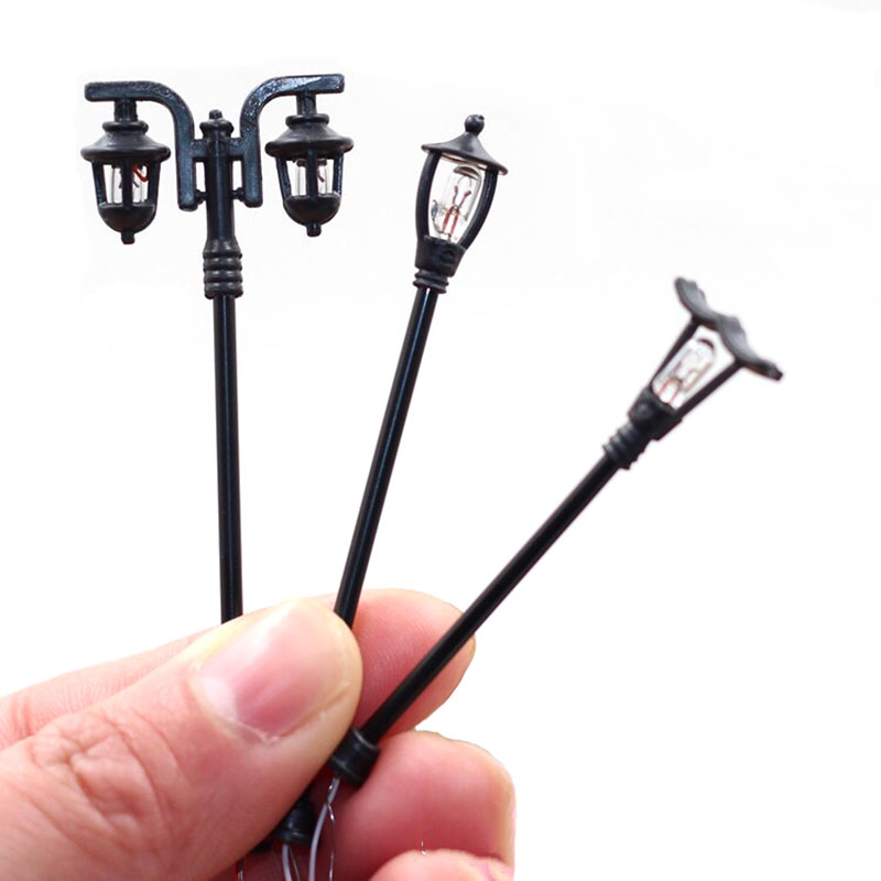 4Pcs Miniatures Road Light Mic - огляд і ціна Outdoor Lighting Xmas