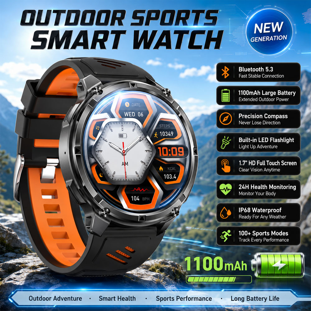 YAOCX AMOLED Smartwatch Men 11 - огляд і ціна Outdoor Lighting Ip Rating