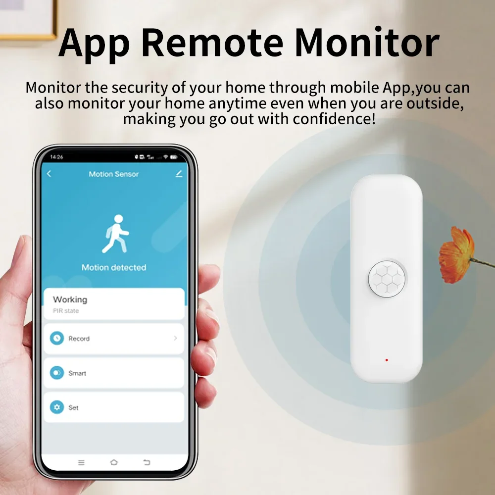 Tuya WiFI Zigbee PIR Motion Se - огляд і ціна Motion Sensor Outdoor