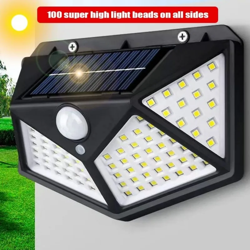 100Led Multifunctional Solar L - огляд і ціна Motion Sensor Outdoor