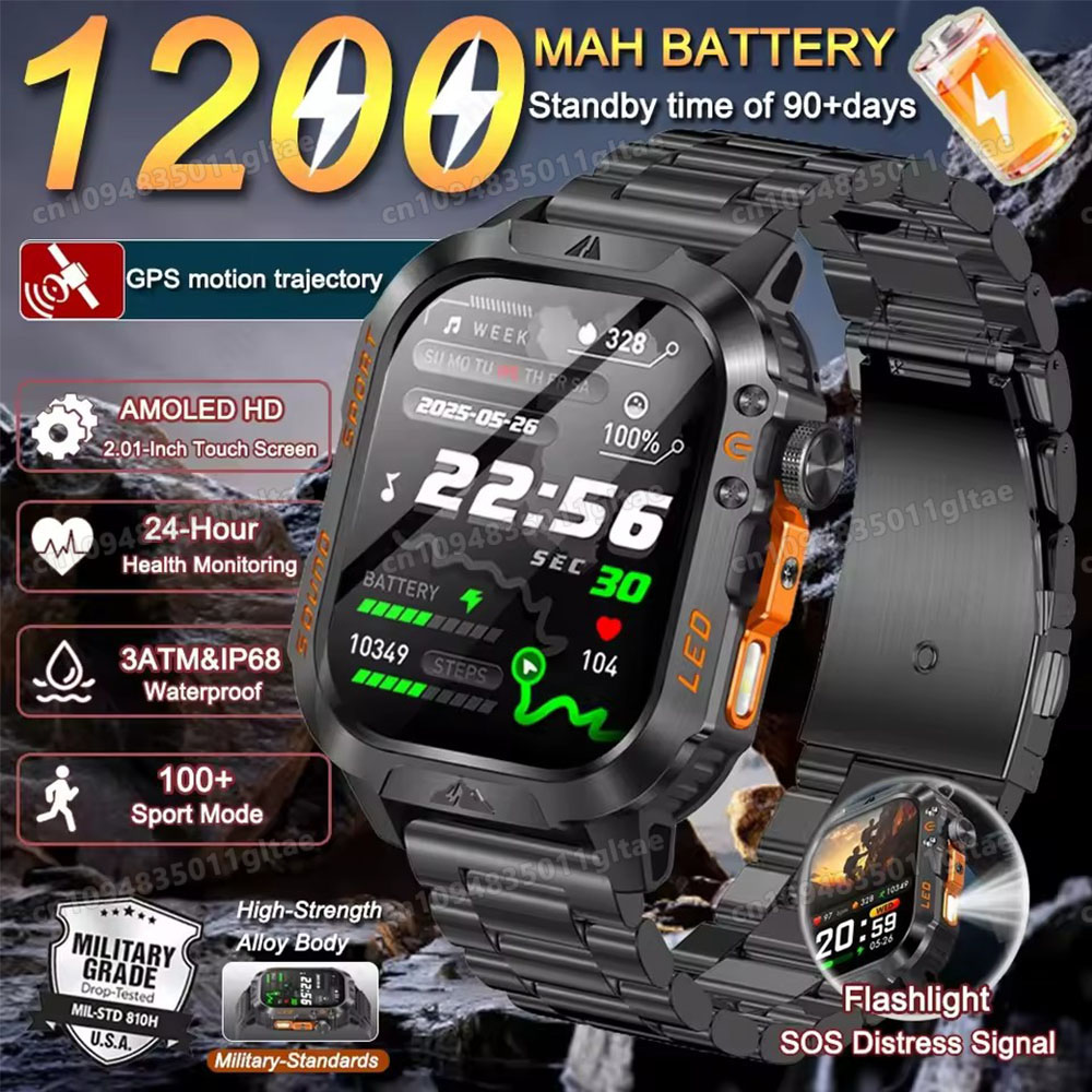 2026 New Military Smart Watch  - огляд і ціна Outdoor Lighting Zones