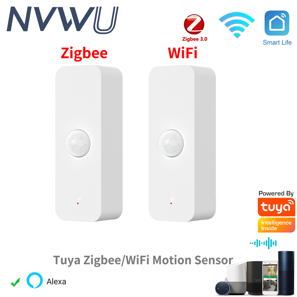 Tuya WiFi Zigbee PIR Motion Se - огляд і ціна Motion Sensor Outdoor