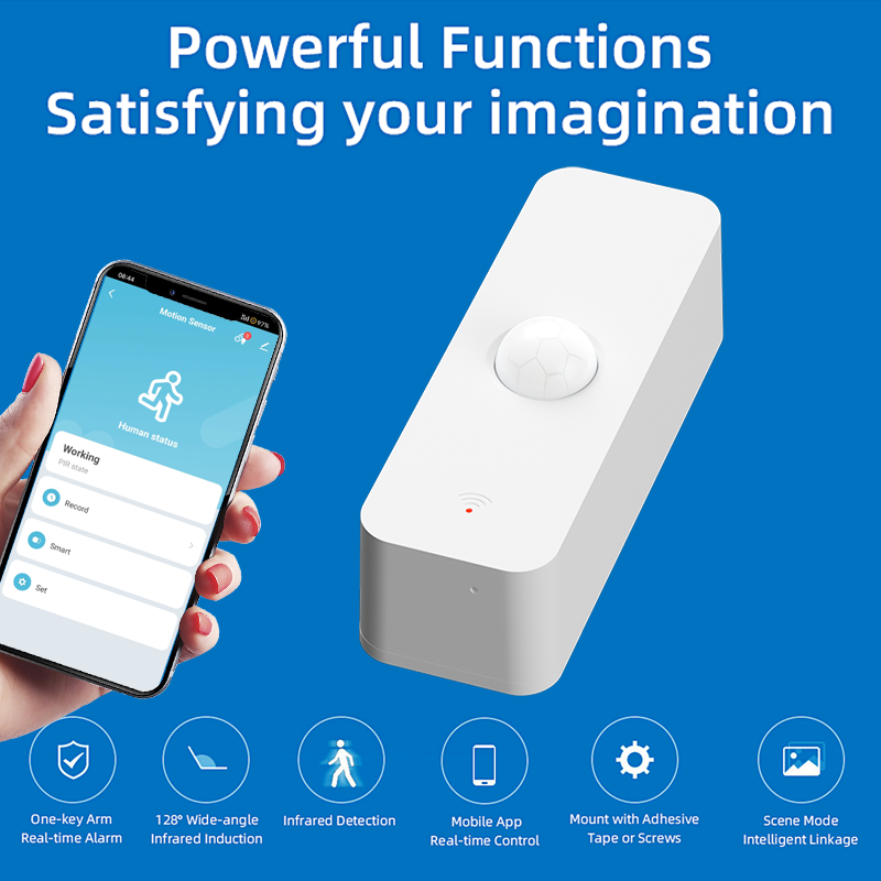 Tuya WiFi Zigbee PIR Motion Se - огляд і ціна Motion Sensor Outdoor