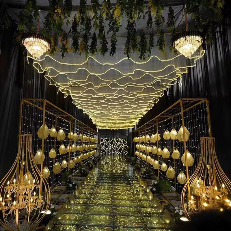 Wedding Ceiling Decoration Out - огляд і ціна Outdoor Lighting Event