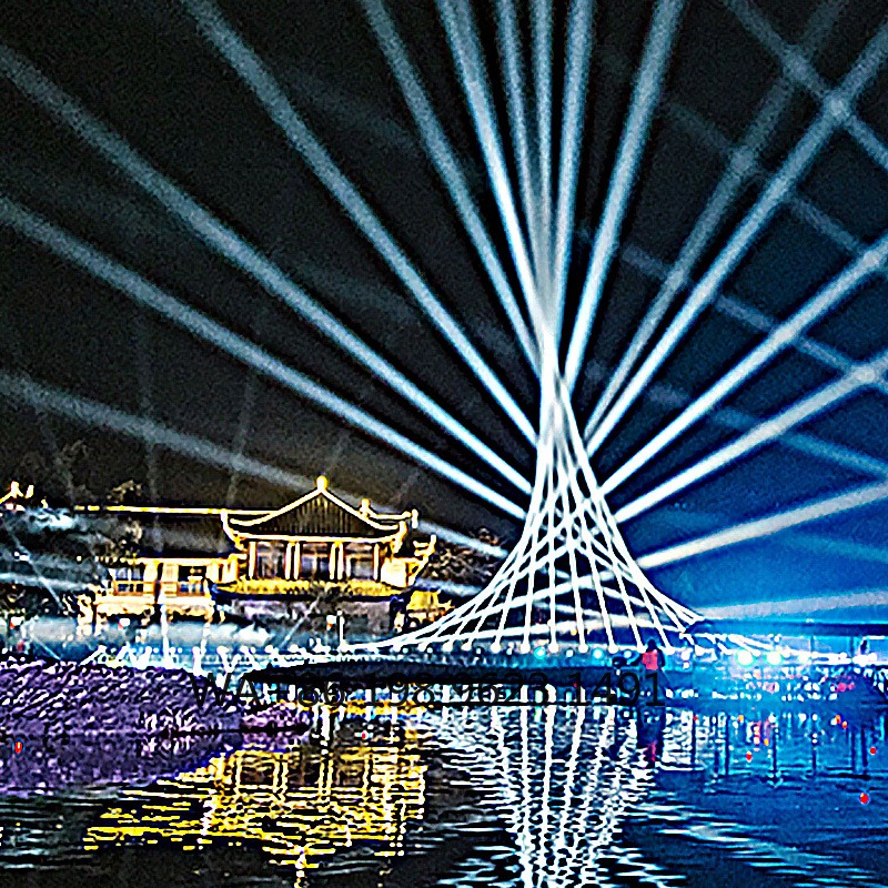 Outdoor RGB AnimationProjector - огляд і ціна Outdoor Lighting Event
