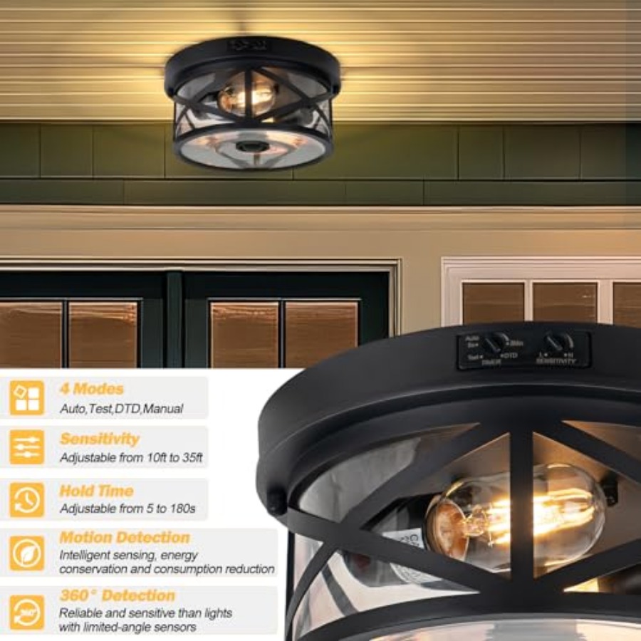 Motion Sensor Outdoor Ceiling  - огляд і ціна Motion Sensor Outdoor
