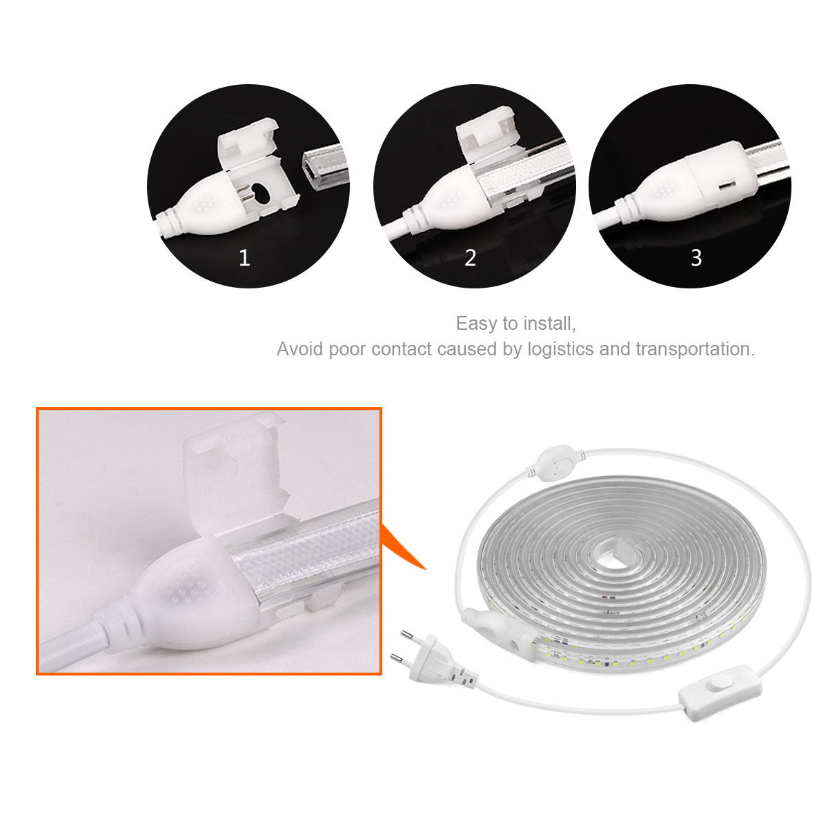 High Bright LED Strip Light 28 - огляд і ціна Outdoor Lighting Strip