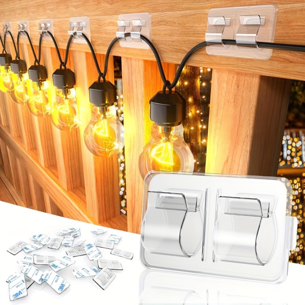4/10pcs Hooks for Outdoor Stri - огляд і ціна Outdoor Lighting Xmas