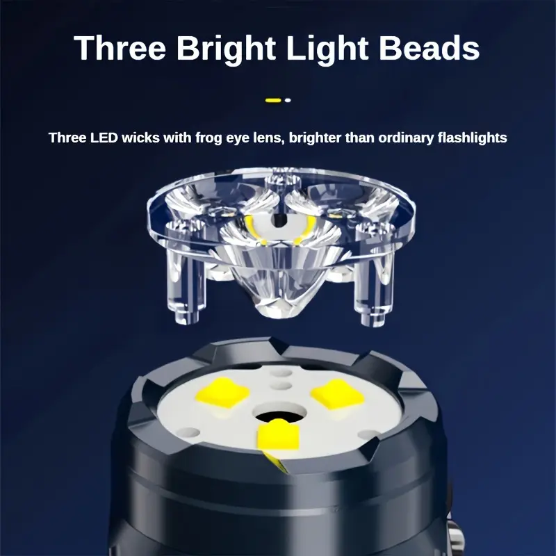 Mini 3LED Flashlight With Pen  - огляд і ціна Outdoor Lighting Lowes