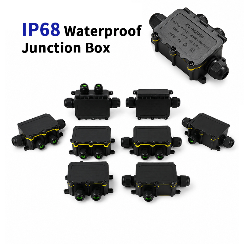 IP68 Waterproof Junction Box 2 - огляд і ціна Outdoor Lighting Connectors