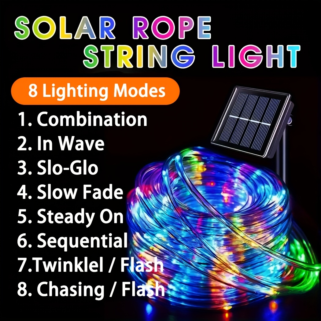 Outdoor Solar LED Fairy Lights - огляд і ціна Outdoor Lighting Event