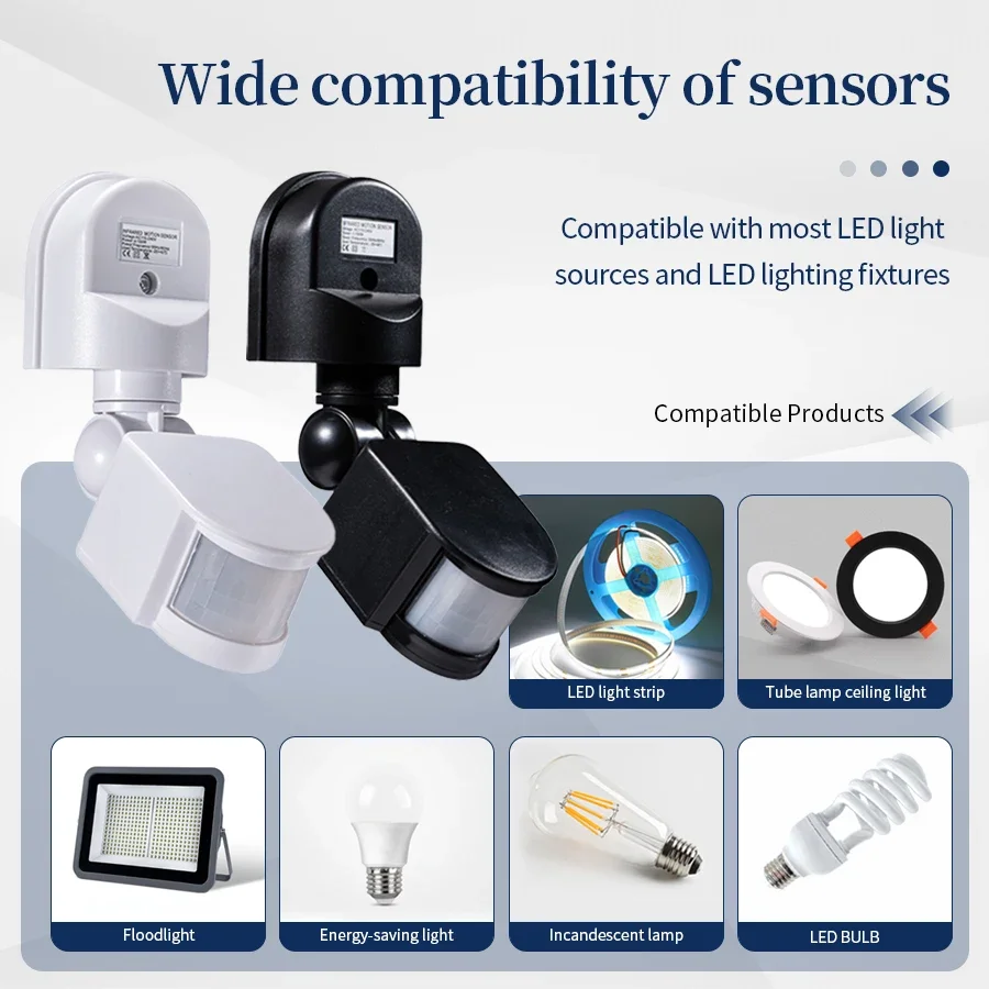 PIR Motion Sensor 220V 110V 12 - огляд і ціна Motion Sensor Outdoor