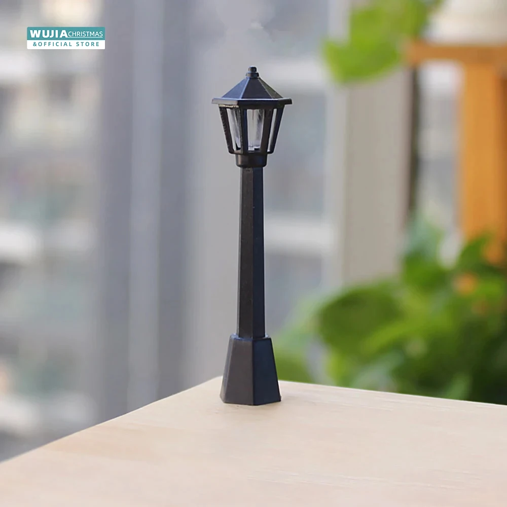 6/12pcs Retro Miniature Street - огляд і ціна Outdoor Lighting Xmas