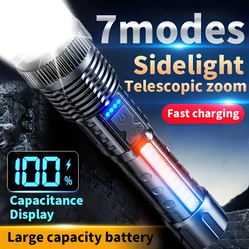 Powerful LED Flashlight Batter - огляд і ціна Outdoor Lighting Lowes